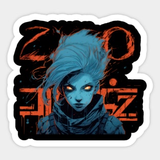 Kid Zero Sticker